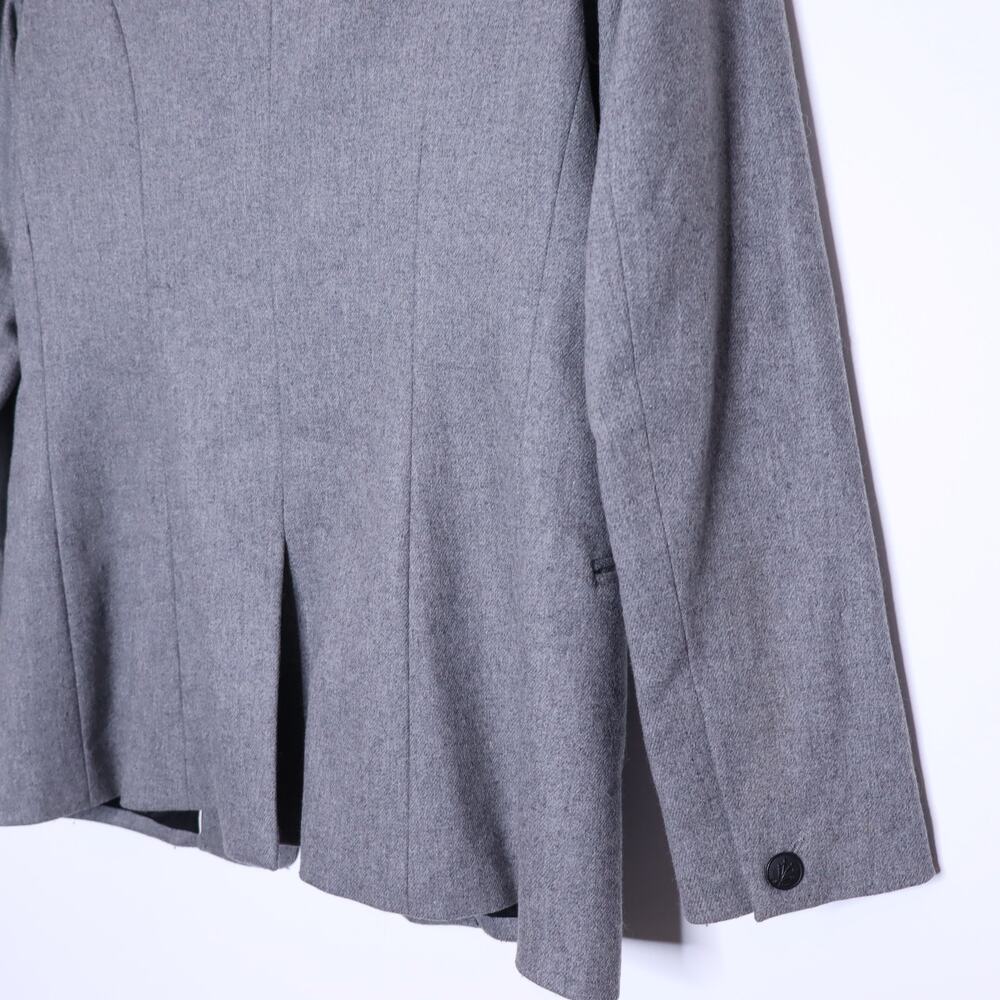 RAG & BONE Single Breasted Blazer Gray Lined Front Pocket Work Casual Women's 8 - Picture 10 of 12